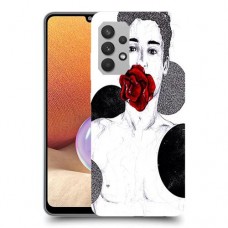נוכחות נשים כיסוי מגן קשיח מעוצב ל Samsung Galaxy A32 יחידה אחת סקרין מובייל