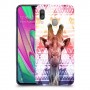 ג'ירפה נחמד כיסוי מגן קשיח מעוצב ל Samsung Galaxy A40 יחידה אחת סקרין מובייל