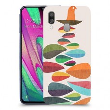 כביש של לבנים קשת כיסוי מגן קשיח מעוצב ל Samsung Galaxy A40 יחידה אחת סקרין מובייל