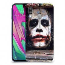 ליצן עצוב כיסוי מגן קשיח מעוצב ל Samsung Galaxy A40 יחידה אחת סקרין מובייל