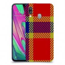 סקוטש כיסוי מגן קשיח מעוצב ל Samsung Galaxy A40 יחידה אחת סקרין מובייל