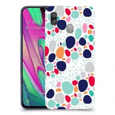 אבני ים כיסוי מגן קשיח מעוצב ל Samsung Galaxy A40 יחידה אחת סקרין מובייל