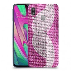 שפם סטוט כיסוי מגן קשיח מעוצב ל Samsung Galaxy A40 יחידה אחת סקרין מובייל