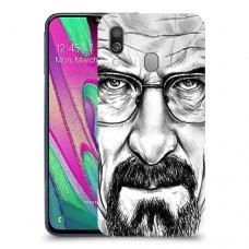 קפדני כיסוי מגן קשיח מעוצב ל Samsung Galaxy A40 יחידה אחת סקרין מובייל