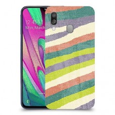 מגבת חשיפה כיסוי מגן קשיח מעוצב ל Samsung Galaxy A40 יחידה אחת סקרין מובייל