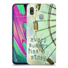 קיץ יש סיפור כיסוי מגן קשיח מעוצב ל Samsung Galaxy A40 יחידה אחת סקרין מובייל