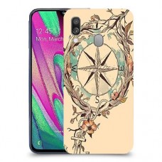 הדרך הימנית כיסוי מגן קשיח מעוצב ל Samsung Galaxy A40 יחידה אחת סקרין מובייל