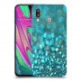 טורקיז יהלומים כיסוי מגן קשיח מעוצב ל Samsung Galaxy A40 יחידה אחת סקרין מובייל