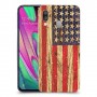 עץ ארצות הברית כיסוי מגן קשיח מעוצב ל Samsung Galaxy A40 יחידה אחת סקרין מובייל