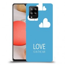אהבה באוויר כיסוי מגן קשיח מעוצב ל Samsung Galaxy A42 5G יחידה אחת סקרין מובייל