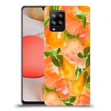 אפרסקים כתומים כיסוי מגן קשיח מעוצב ל Samsung Galaxy A42 5G יחידה אחת סקרין מובייל
