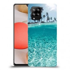 חופשה גן עדן כיסוי מגן קשיח מעוצב ל Samsung Galaxy A42 5G יחידה אחת סקרין מובייל