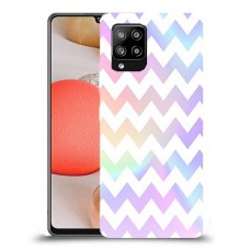 גיאומטריה פסטל כיסוי מגן קשיח מעוצב ל Samsung Galaxy A42 5G יחידה אחת סקרין מובייל