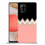 ורוד-לבן-לבן כיסוי מגן קשיח מעוצב ל Samsung Galaxy A42 5G יחידה אחת סקרין מובייל
