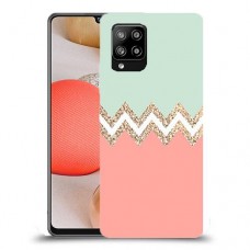 ורוד ירוק כיסוי מגן קשיח מעוצב ל Samsung Galaxy A42 5G יחידה אחת סקרין מובייל