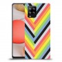 פסים קשת כיסוי מגן קשיח מעוצב ל Samsung Galaxy A42 5G יחידה אחת סקרין מובייל