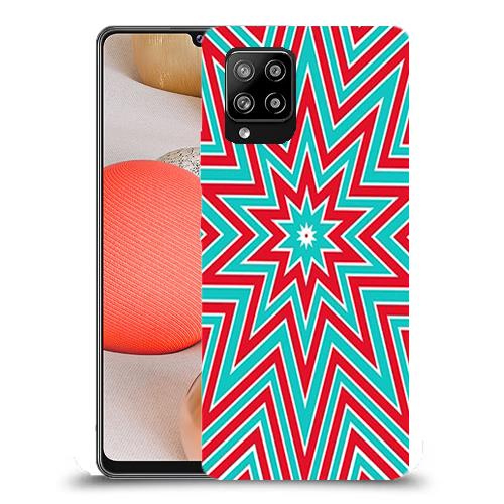 צבעי שלג כיסוי מגן קשיח מעוצב ל Samsung Galaxy A42 5G יחידה אחת סקרין מובייל