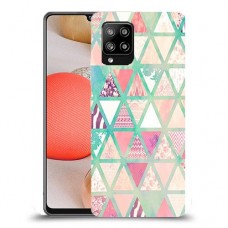 משולשים כיסוי מגן קשיח מעוצב ל Samsung Galaxy A42 5G יחידה אחת סקרין מובייל