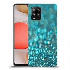 טורקיז יהלומים כיסוי מגן קשיח מעוצב ל Samsung Galaxy A42 5G יחידה אחת סקרין מובייל