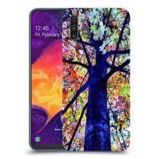 עץ ניאון כיסוי מגן קשיח מעוצב ל Samsung Galaxy A50 יחידה אחת סקרין מובייל