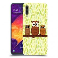 משפחת ינשוף כיסוי מגן קשיח מעוצב ל Samsung Galaxy A50 יחידה אחת סקרין מובייל
