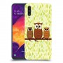 משפחת ינשוף כיסוי מגן קשיח מעוצב ל Samsung Galaxy A50 יחידה אחת סקרין מובייל