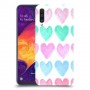 לבבות פסטל כיסוי מגן קשיח מעוצב ל Samsung Galaxy A50 יחידה אחת סקרין מובייל