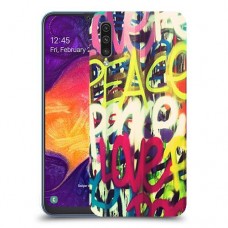 אהבת שלום כיסוי מגן קשיח מעוצב ל Samsung Galaxy A50 יחידה אחת סקרין מובייל