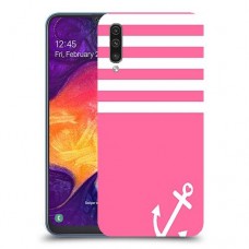 ורוד ימית כיסוי מגן קשיח מעוצב ל Samsung Galaxy A50 יחידה אחת סקרין מובייל