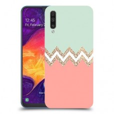 ורוד ירוק כיסוי מגן קשיח מעוצב ל Samsung Galaxy A50 יחידה אחת סקרין מובייל