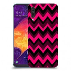 קווי סגול כיסוי מגן קשיח מעוצב ל Samsung Galaxy A50 יחידה אחת סקרין מובייל