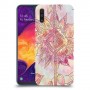 חמניות מוזרה סגולה כיסוי מגן קשיח מעוצב ל Samsung Galaxy A50 יחידה אחת סקרין מובייל