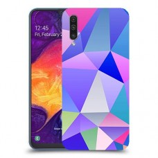 הפשטה קשת כיסוי מגן קשיח מעוצב ל Samsung Galaxy A50 יחידה אחת סקרין מובייל
