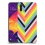פסים קשת כיסוי מגן קשיח מעוצב ל Samsung Galaxy A50 יחידה אחת סקרין מובייל