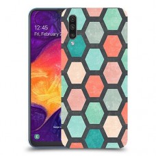 חלת דבש הונבד כיסוי מגן קשיח מעוצב ל Samsung Galaxy A50 יחידה אחת סקרין מובייל