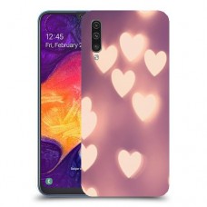 לבבות מעורפלים בחום כיסוי מגן קשיח מעוצב ל Samsung Galaxy A50 יחידה אחת סקרין מובייל