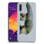דוב לבן כיסוי מגן קשיח מעוצב ל Samsung Galaxy A50 יחידה אחת סקרין מובייל