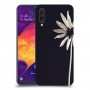 פרח לבן כיסוי מגן קשיח מעוצב ל Samsung Galaxy A50 יחידה אחת סקרין מובייל