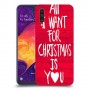 אתה עבור חג המולד כיסוי מגן קשיח מעוצב ל Samsung Galaxy A50 יחידה אחת סקרין מובייל
