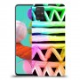 ניאון גיאומטריה כיסוי מגן קשיח מעוצב ל Samsung Galaxy A51 יחידה אחת סקרין מובייל