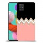 ורוד-לבן-לבן כיסוי מגן קשיח מעוצב ל Samsung Galaxy A51 יחידה אחת סקרין מובייל