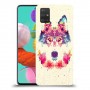 פיקסל וולף כיסוי מגן קשיח מעוצב ל Samsung Galaxy A51 יחידה אחת סקרין מובייל