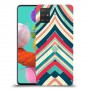 פסים בצבע כיסוי מגן קשיח מעוצב ל Samsung Galaxy A51 יחידה אחת סקרין מובייל