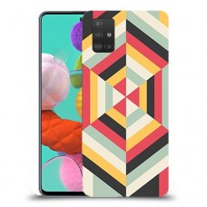 הצגת הפשטה כיסוי מגן קשיח מעוצב ל Samsung Galaxy A51 יחידה אחת סקרין מובייל
