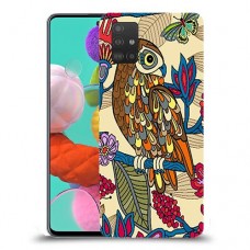 ינשוף חכם כיסוי מגן קשיח מעוצב ל Samsung Galaxy A51 יחידה אחת סקרין מובייל