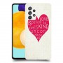 אהבה היא אדיבה כיסוי מגן קשיח מעוצב ל Samsung Galaxy A52 5G יחידה אחת סקרין מובייל