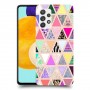 משולש הנאה כיסוי מגן קשיח מעוצב ל Samsung Galaxy A52 5G יחידה אחת סקרין מובייל