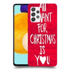 אתה עבור חג המולד כיסוי מגן קשיח מעוצב ל Samsung Galaxy A52 5G יחידה אחת סקרין מובייל