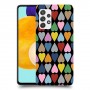 פסיפס קשת לבבות כיסוי מגן קשיח מעוצב ל Samsung Galaxy A52s 5G יחידה אחת סקרין מובייל