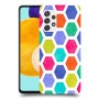 ניאון חלת דבש כיסוי מגן קשיח מעוצב ל Samsung Galaxy A52s 5G יחידה אחת סקרין מובייל